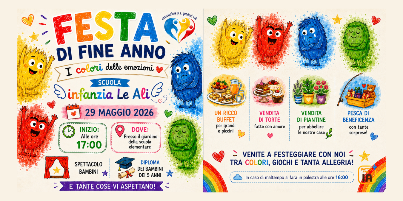 FESTA DI FINE ANNO Scuola Infanzia 