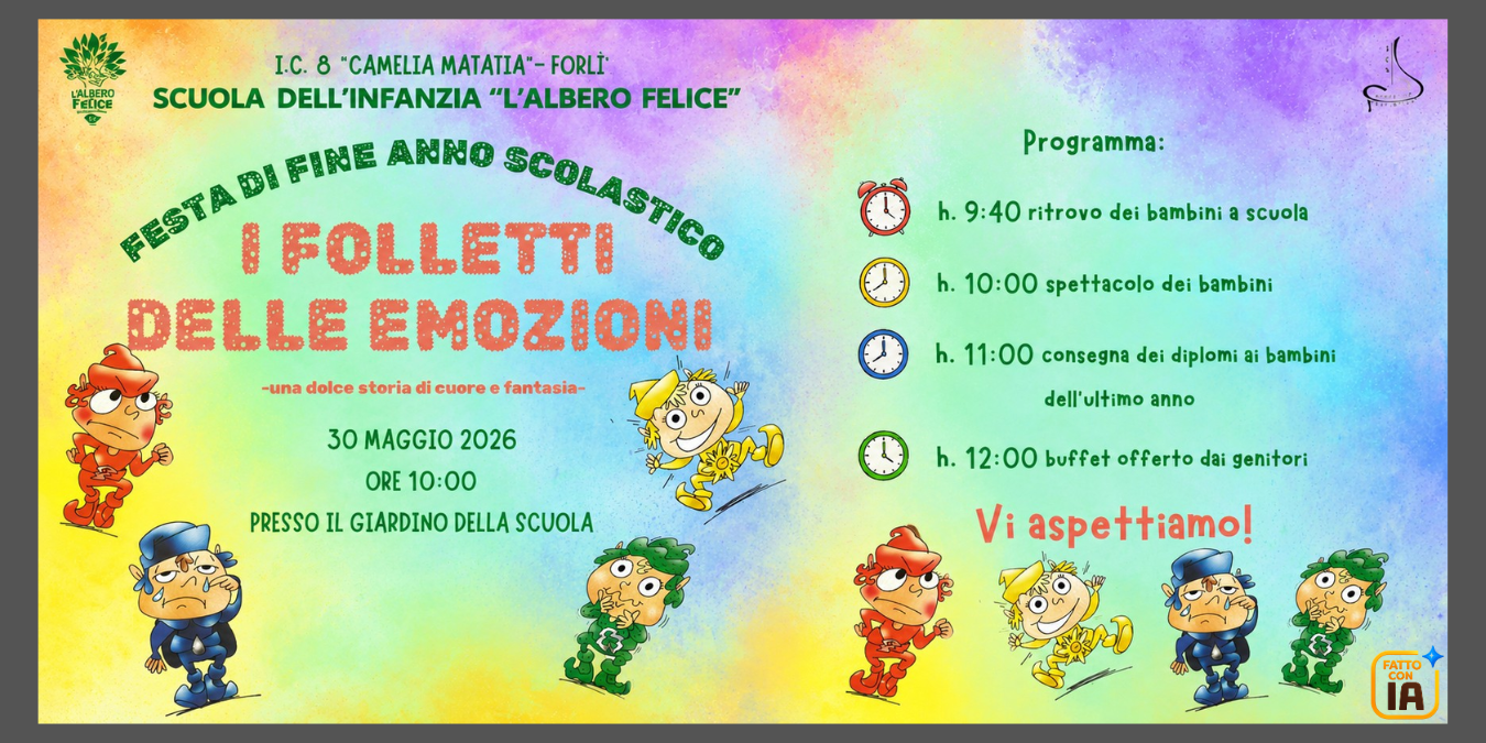 FESTA DI FINE ANNO Scuola Infanzia 